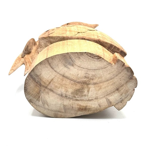 Hand Carved Bali Indonesian Wood Pelican 8" Figurine Bird With Fish 
Ocean Beach - Picture 7 of 11